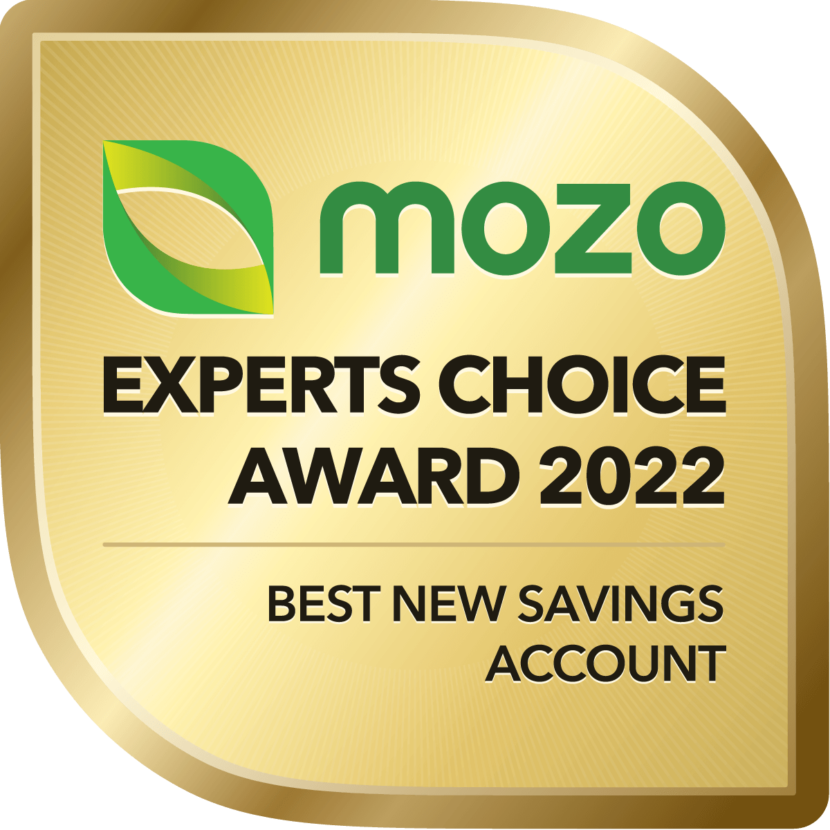 Mozo Best New Savings Account Award
