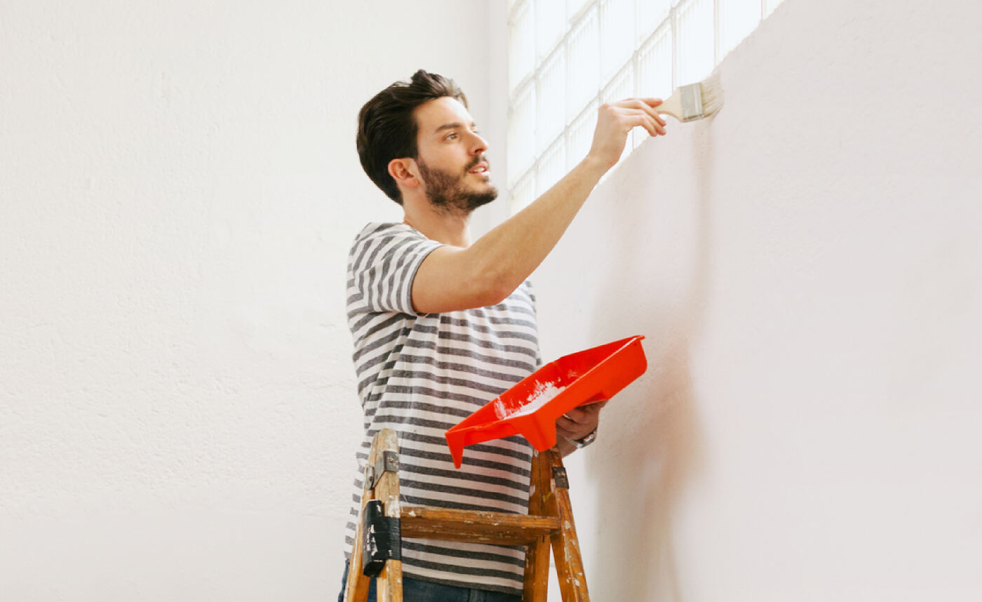 financing a home renovation painting walls